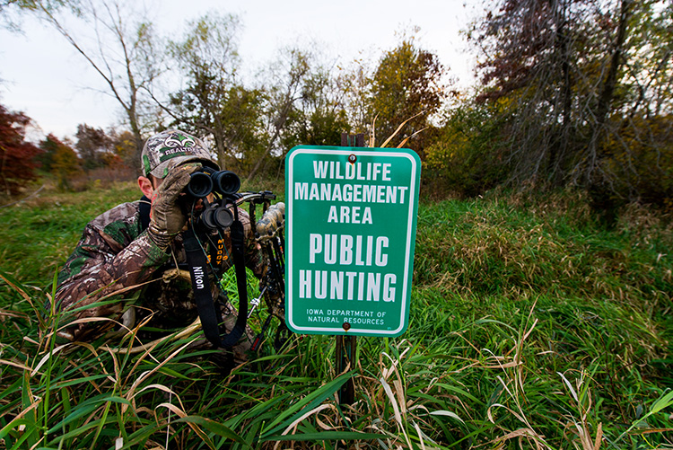 Iowa Public Hunting Land Areas
